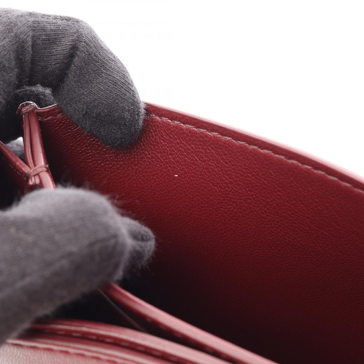 ボッテガヴェネタ マリー ショルダーバッグ ボルドー系 バッグ BOTTEGA VENETA