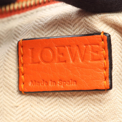 ロエベ パズルバッグ ミディアム 2WAY ハンドバッグ オレンジ系 バッグ LOEWE