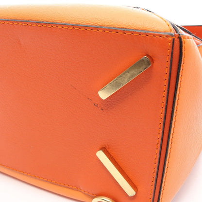 ロエベ パズルバッグ ミディアム 2WAY ハンドバッグ オレンジ系 バッグ LOEWE