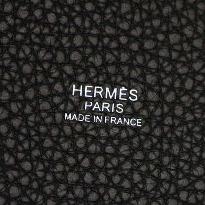 エルメス ピコタンロックMM ハンドバッグ ブラック系 トリヨンクレマンス バッグ HERMES
