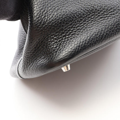 エルメス ピコタンロックMM ハンドバッグ ブラック系 トリヨンクレマンス バッグ HERMES