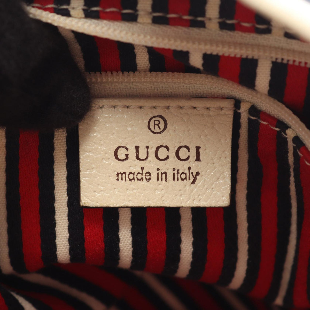 グッチ アビー ショルダーバッグ ネイビー系 ホワイト系 バッグ GUCCI