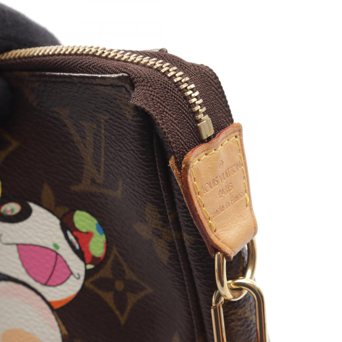 ルイ・ヴィトン ポシェットアクセソワール ハンドバッグ ブラウン系 バッグ LOUIS VUITTON