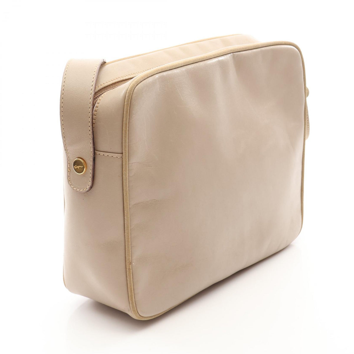 サルヴァトーレフェラガモ ヴァラ ショルダーバッグ ベージュ系 バッグ SALVATORE FERRAGAMO
