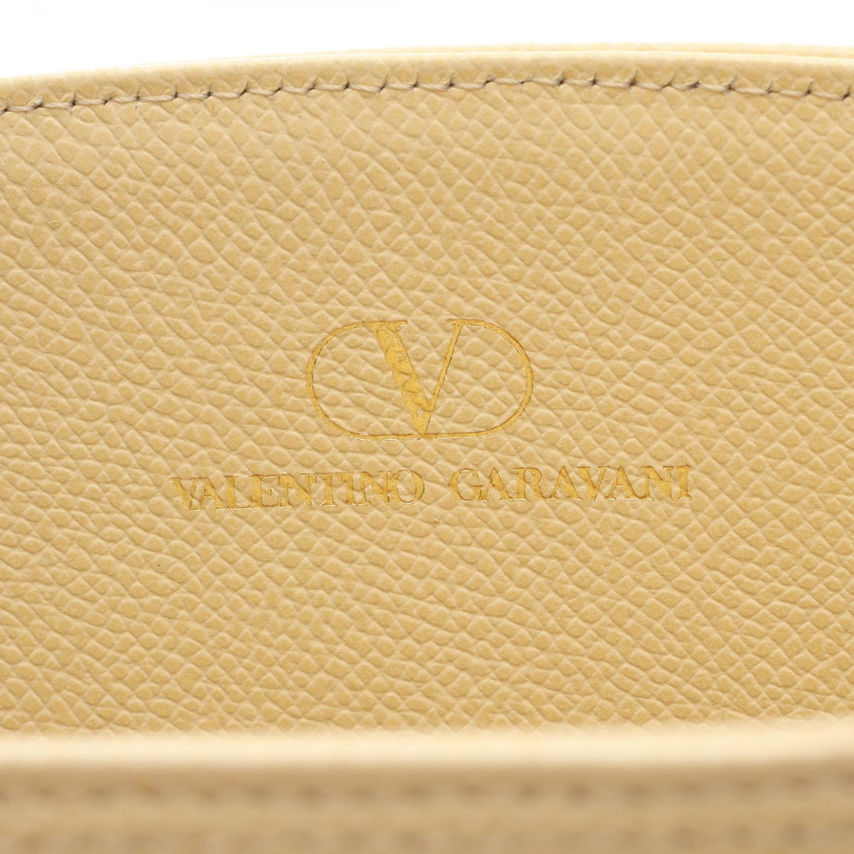 ヴァレンチノ タッセル Vロゴ ハンドバッグ アイボリー系 バッグ VALENTINO