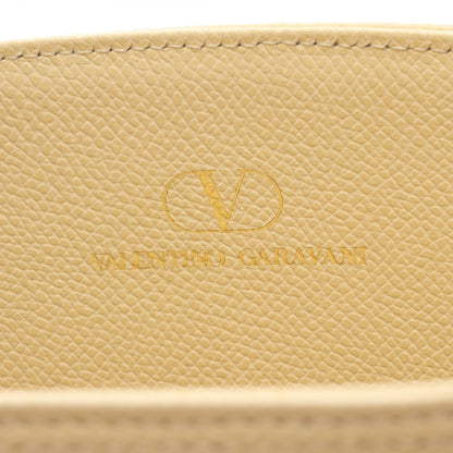 ヴァレンチノ タッセル Vロゴ ハンドバッグ アイボリー系 バッグ VALENTINO