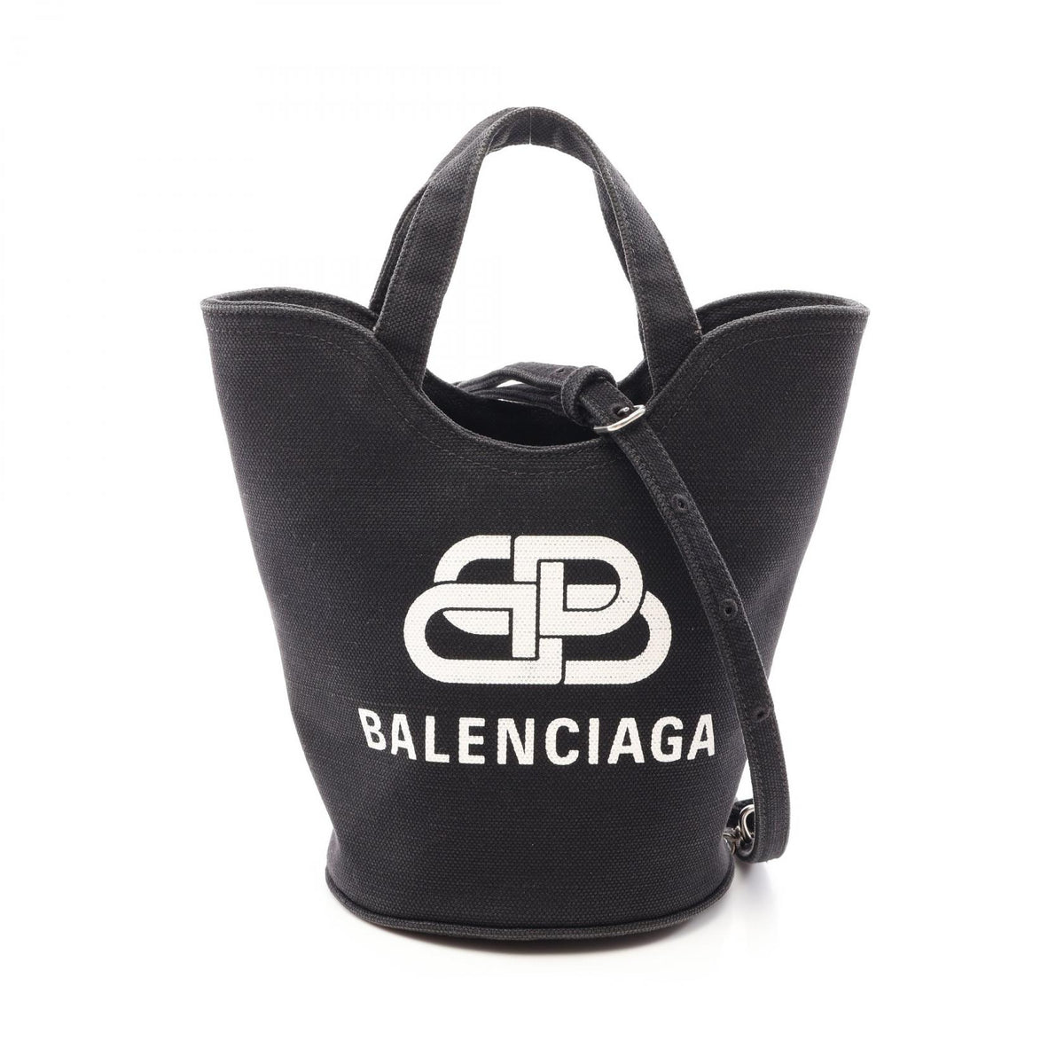 バレンシアガ Wave XS 2WAY ハンドバッグ ブラック系 バッグ BALENCIAGA