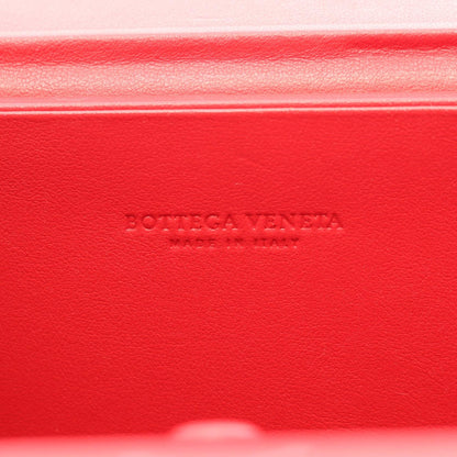 ボッテガヴェネタ ボックス 2WAY ハンドバッグ レッド系 バッグ BOTTEGA VENETA