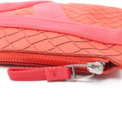 ボッテガヴェネタ ドキュメントケース セカンドバッグ クラッチバッグ レッド系 バッグ BOTTEGA VENETA