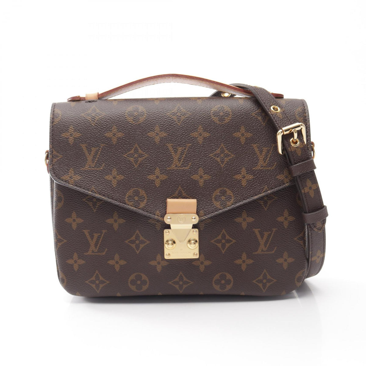 ルイ・ヴィトン ポシェット メティス MM モノグラム 2WAY ハンドバッグ ブラウン系 バッグ LOUIS VUITTON