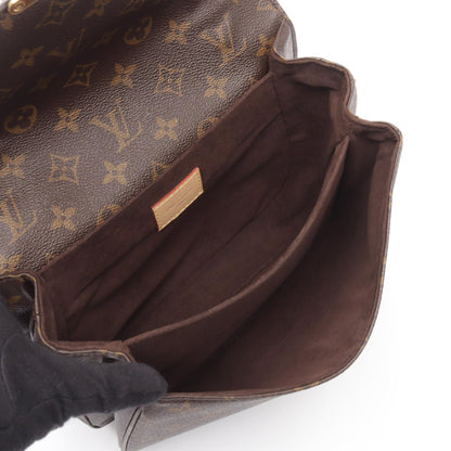 ルイ・ヴィトン ポシェット メティス MM モノグラム 2WAY ハンドバッグ ブラウン系 バッグ LOUIS VUITTON