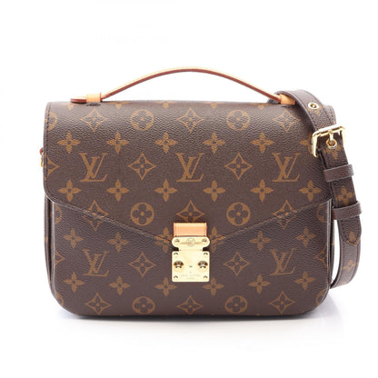 ルイ・ヴィトン ポシェット メティス MM モノグラム 2WAY ハンドバッグ ブラウン系 バッグ LOUIS VUITTON