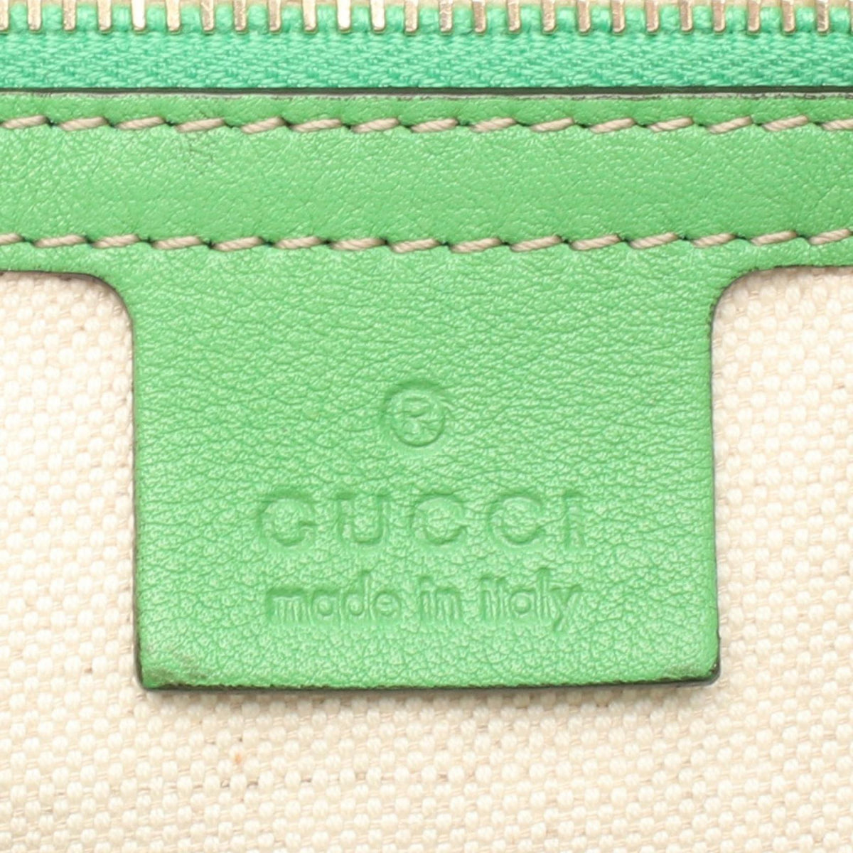 グッチ GGフラッグ ブラジル トートバッグ ホワイト系 グリーン系 マルチカラー バッグ GUCCI