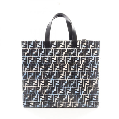 フェンディ FENDI × Joshua Vides ショッパー トートバッグ ブラック系 ホワイト系 ブルー系 バッグ FENDI