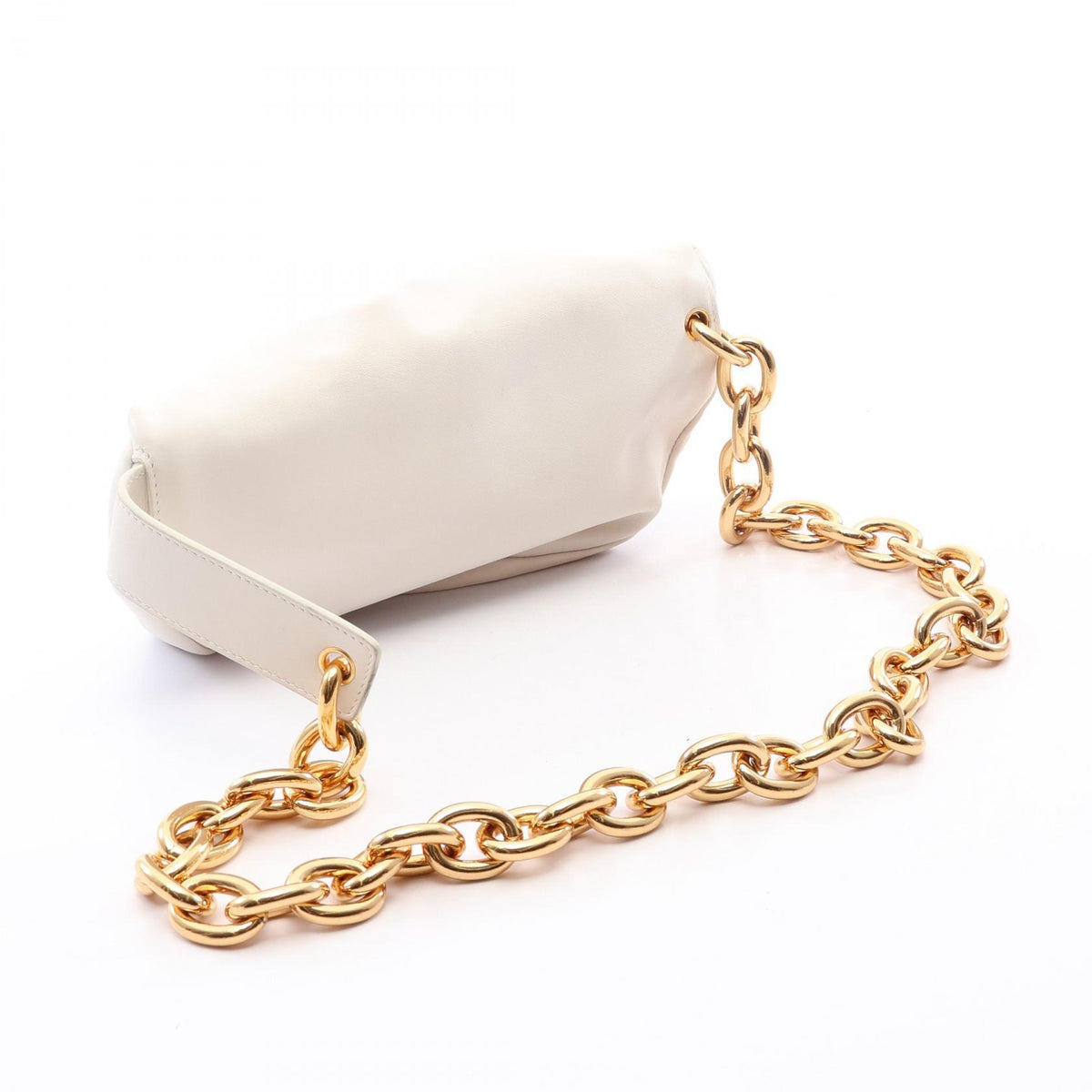 ボッテガヴェネタ The Chain Pouch Mini ウエストバッグ ボディバッグ ホワイト系 バッグ BOTTEGA VENETA