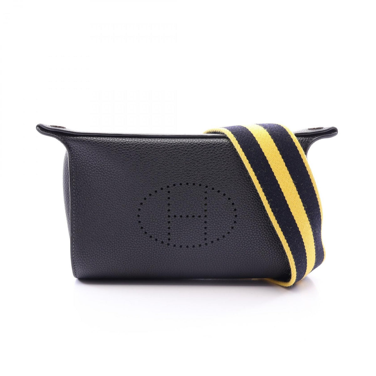 エルメス ヴィド ポッシュ ショルダーバッグ ネイビー系 ジョーヌナプル トゴ バッグ HERMES