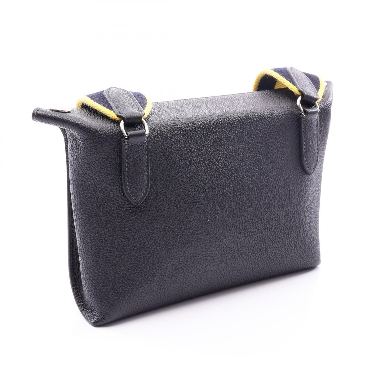 エルメス ヴィド ポッシュ ショルダーバッグ ネイビー系 ジョーヌナプル トゴ バッグ HERMES