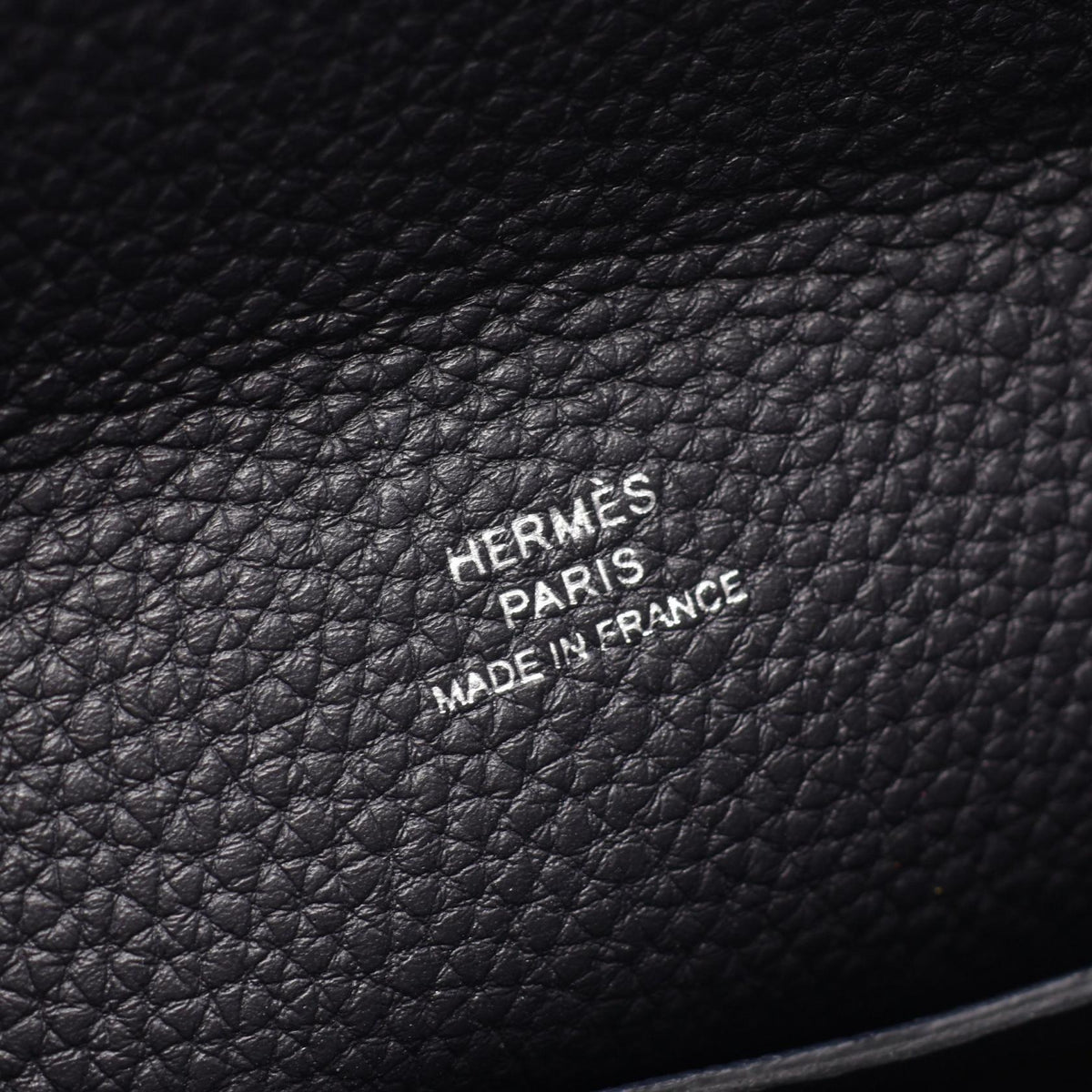 エルメス ヴィド ポッシュ ショルダーバッグ ネイビー系 ジョーヌナプル トゴ バッグ HERMES