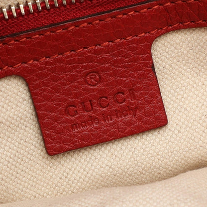 グッチ バンブー ショッパー スモール 2WAY ハンドバッグ レッド系 バッグ GUCCI