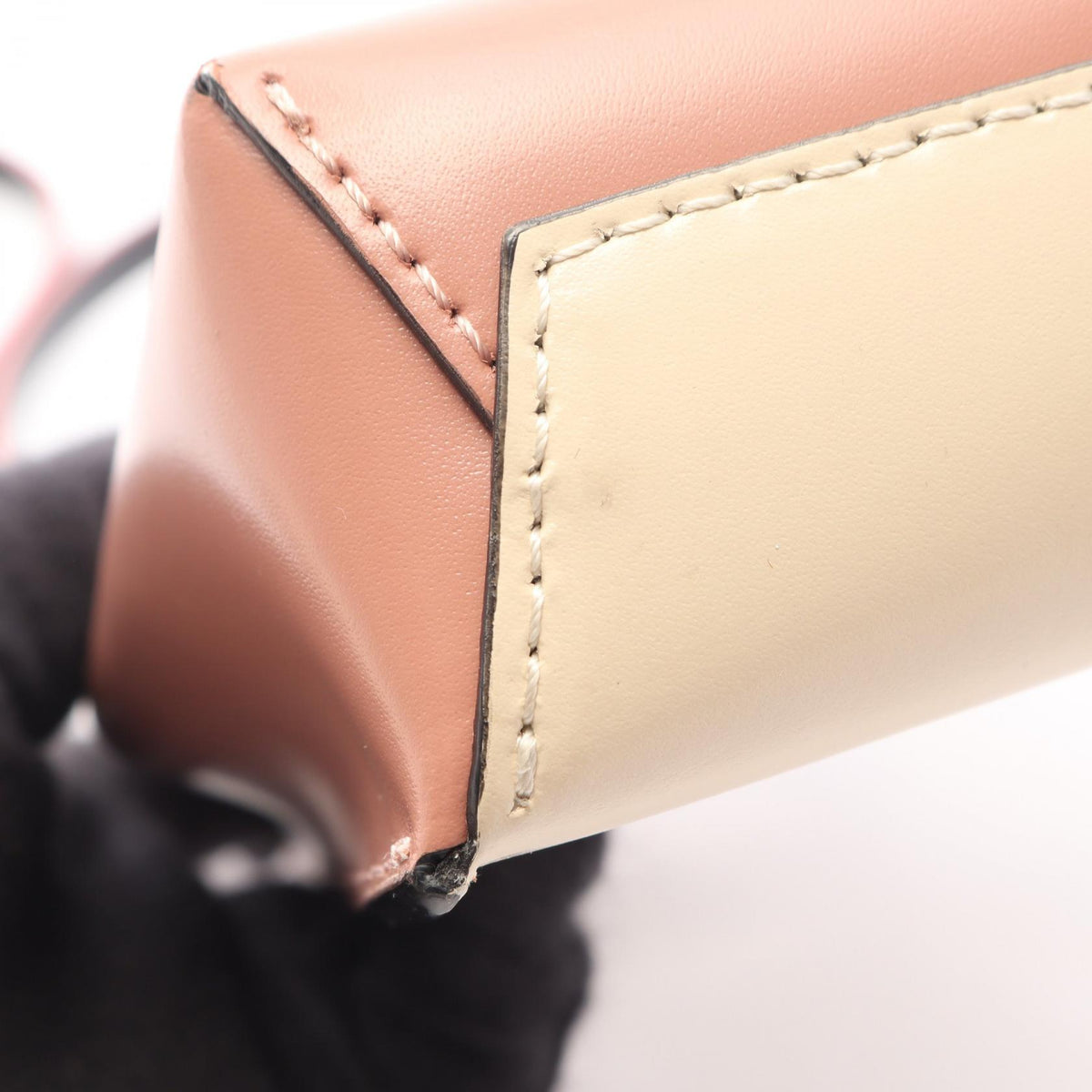 マルニ MUSEO NANO ミュゼオ ナノ 2WAY ハンドバッグ ベージュ系 マルチカラー バッグ MARNI