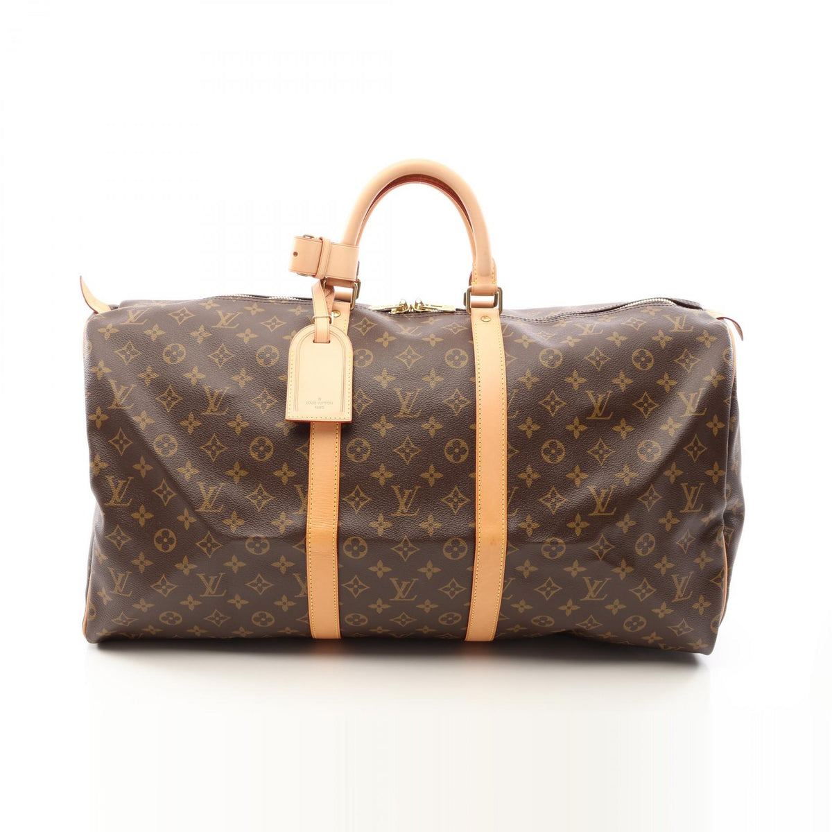 ルイ・ヴィトン キーポル55 ボストンバッグ ブラウン系 バッグ LOUIS VUITTON