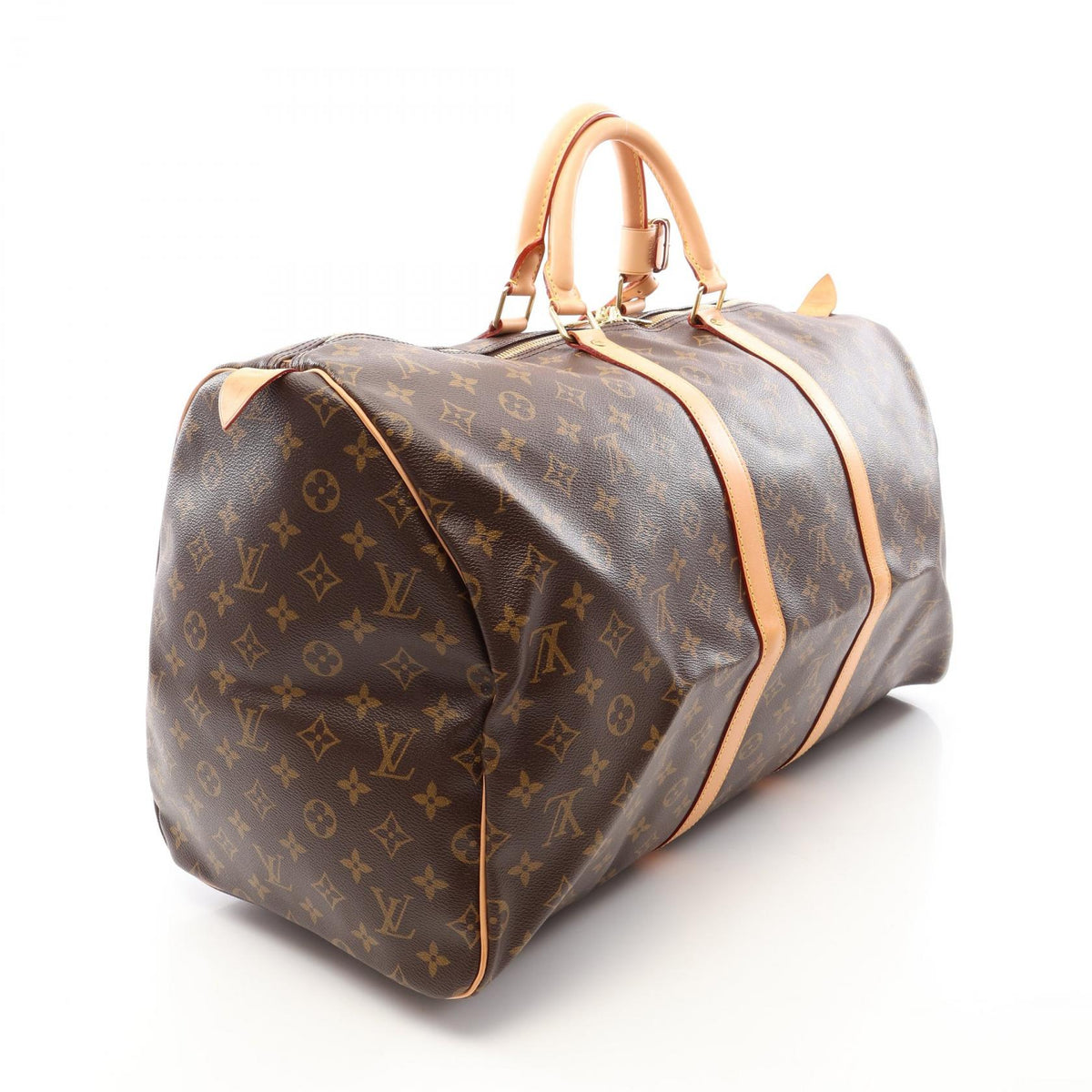 ルイ・ヴィトン キーポル55 ボストンバッグ ブラウン系 バッグ LOUIS VUITTON
