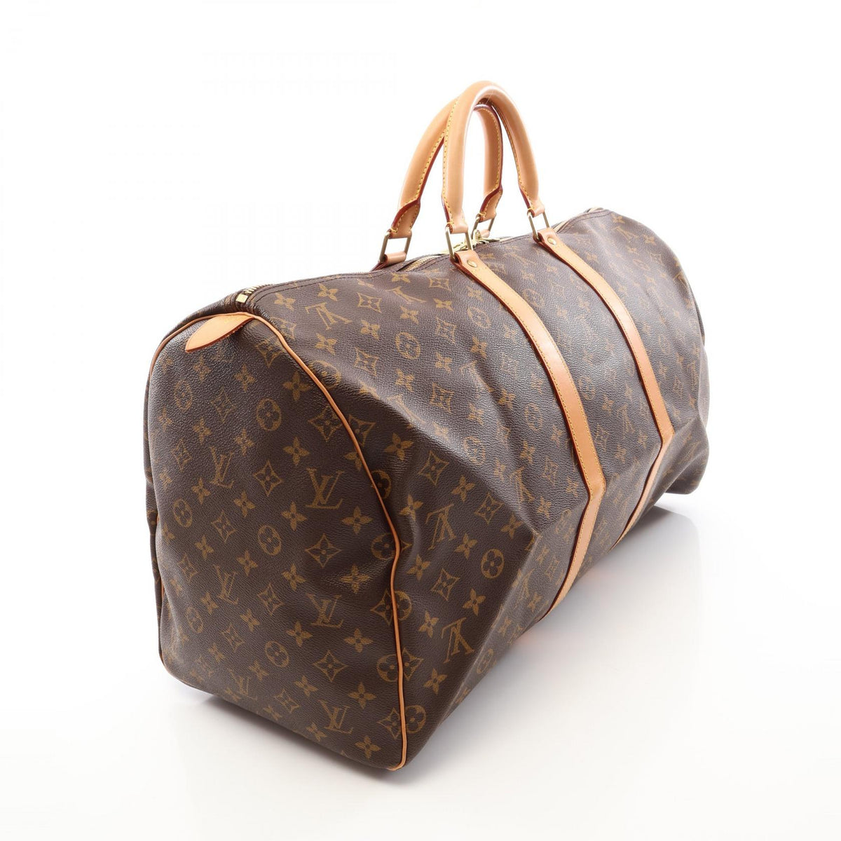 ルイ・ヴィトン キーポル55 ボストンバッグ ブラウン系 バッグ LOUIS VUITTON