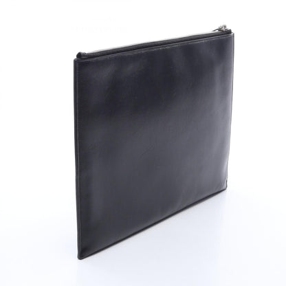 サンローランパリ ミニジップタブレットスリーブ スター セカンドバッグ クラッチバッグ ブラック系 シルバー系 バッグ SAINT LAURENT PARIS