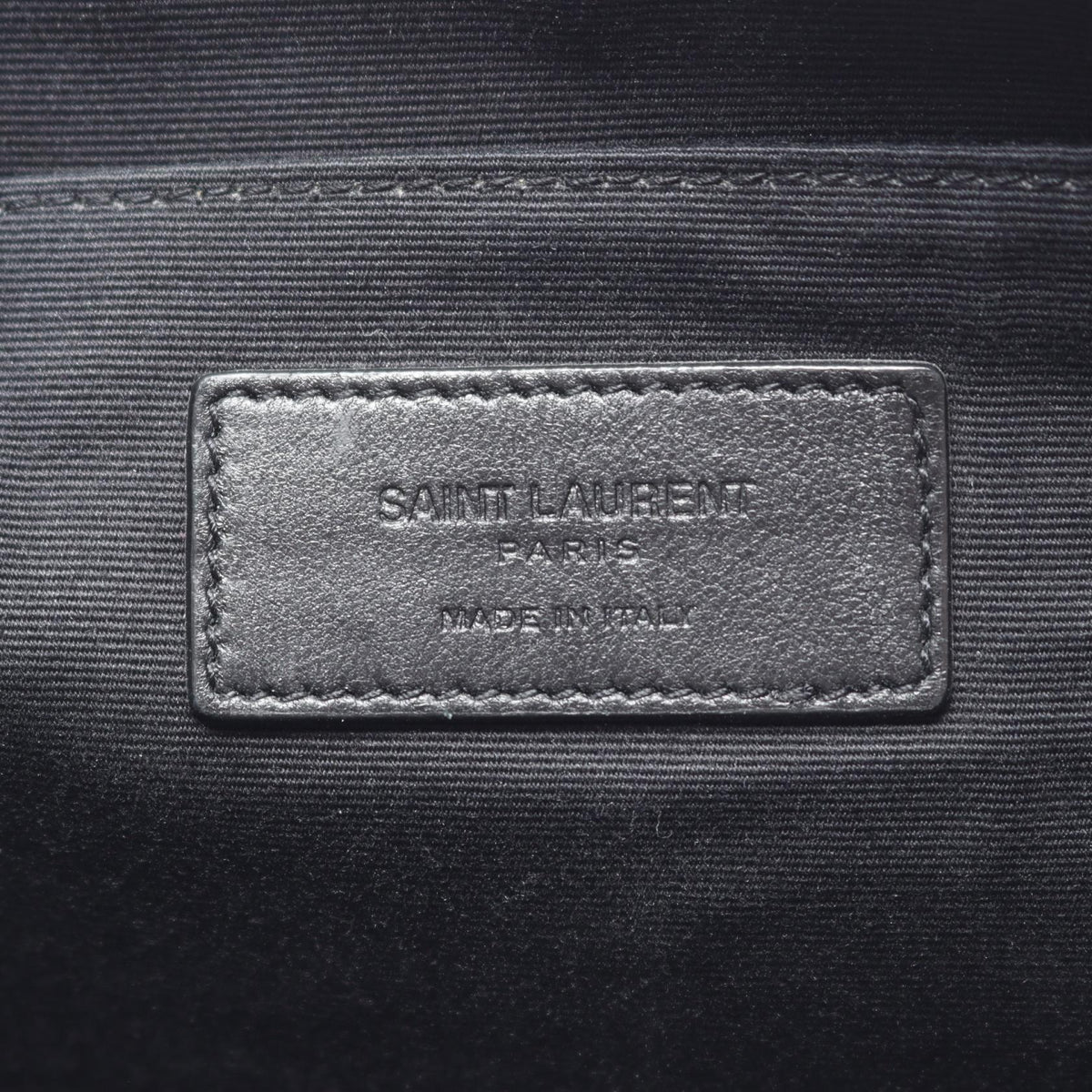 サンローランパリ ミニジップタブレットスリーブ スター セカンドバッグ クラッチバッグ ブラック系 シルバー系 バッグ SAINT LAURENT PARIS