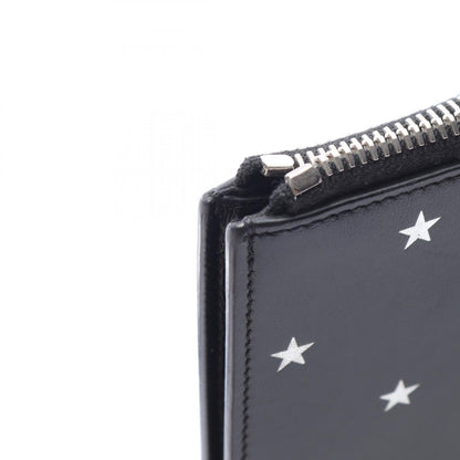 サンローランパリ ミニジップタブレットスリーブ スター セカンドバッグ クラッチバッグ ブラック系 シルバー系 バッグ SAINT LAURENT PARIS