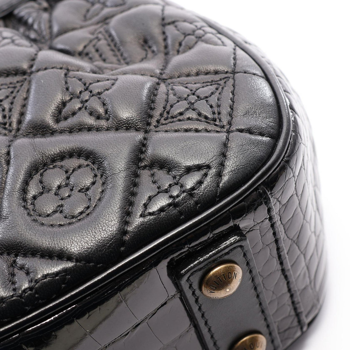 ルイ・ヴィトン サック フェルモワールPM モノグラムヴィエンナ ノワール ハンドバッグ ブラック系 バッグ LOUIS VUITTON