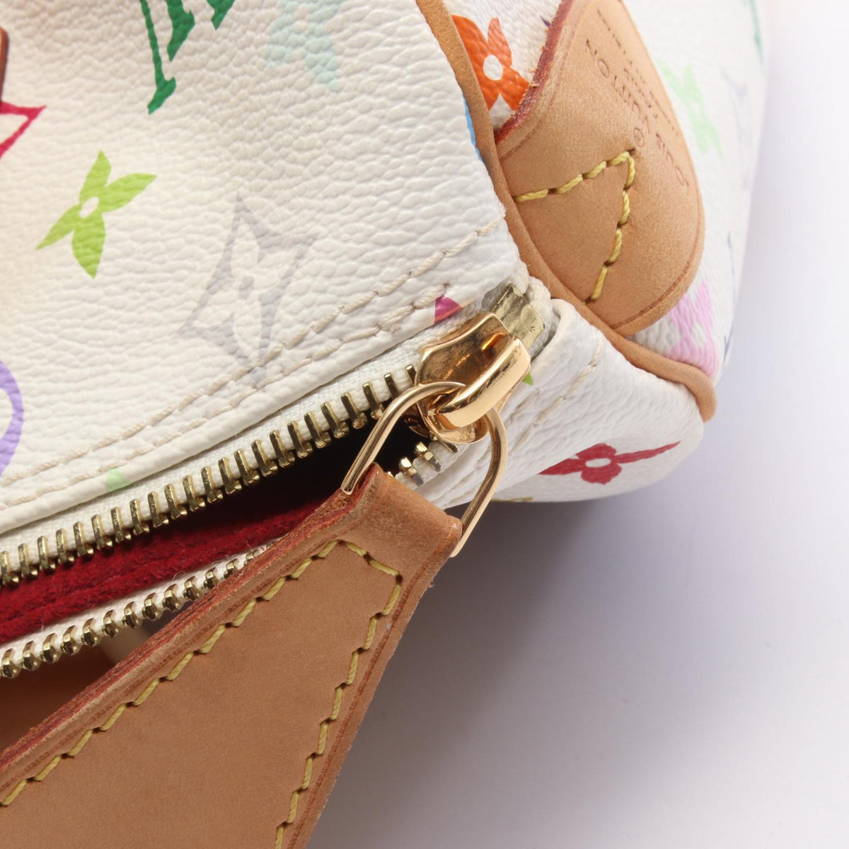 ルイ・ヴィトン スピーディ30 モノグラムマルチカラー ブロン ハンドバッグ ホワイト系 バッグ LOUIS VUITTON