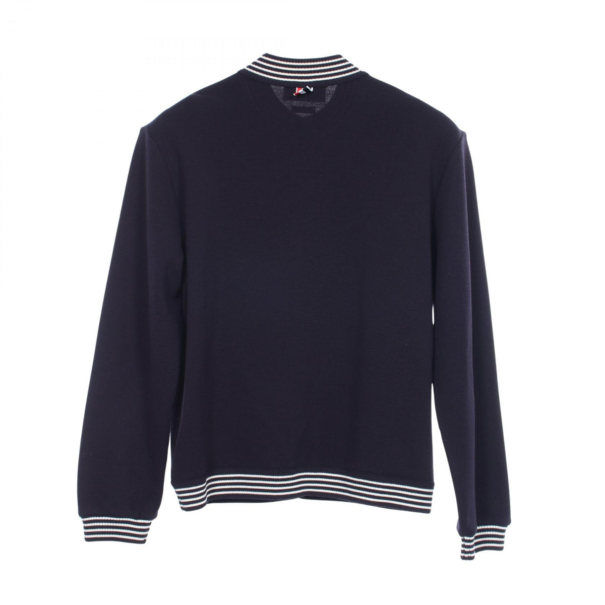 トムブラウン RWBタブ ストライプ カーディガン ネイビー系 ホワイト系 トップス THOM BROWNE