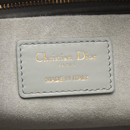 ディオール レディ 95.22 スモール カナージュ 2WAY ハンドバッグ グレー系 バッグ DIOR