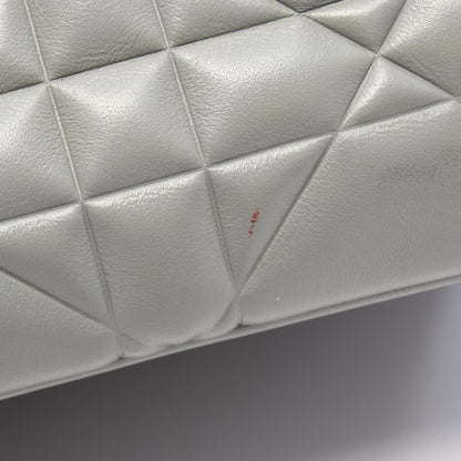 ディオール レディ 95.22 スモール カナージュ 2WAY ハンドバッグ グレー系 バッグ DIOR