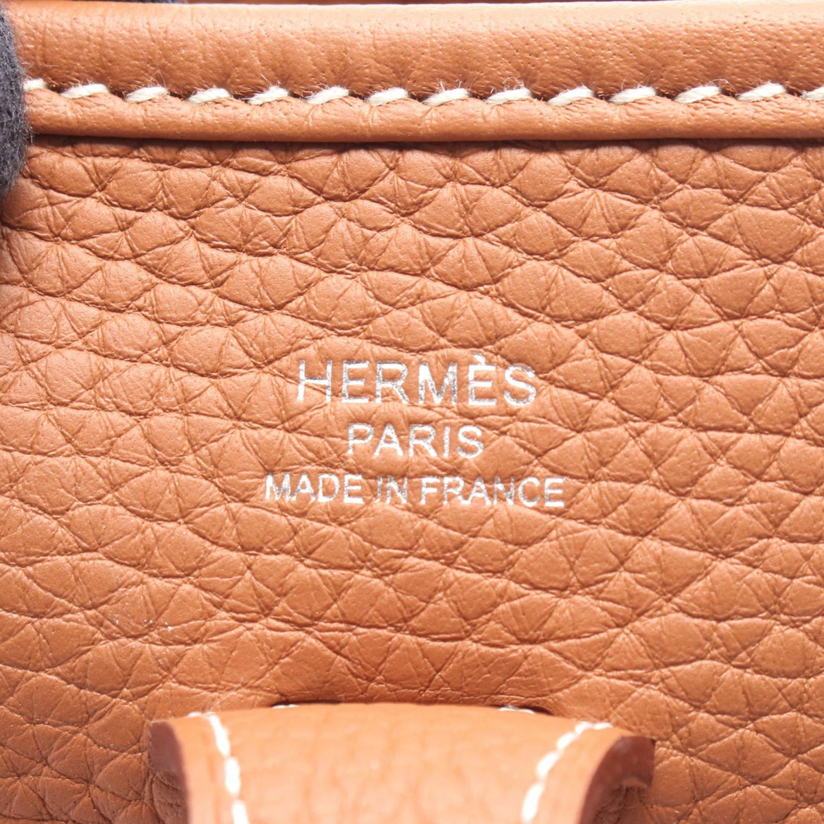 エルメス エヴリン23 ゴールド ショルダーバッグ ブラウン系 トリヨンクレマンス バッグ HERMES