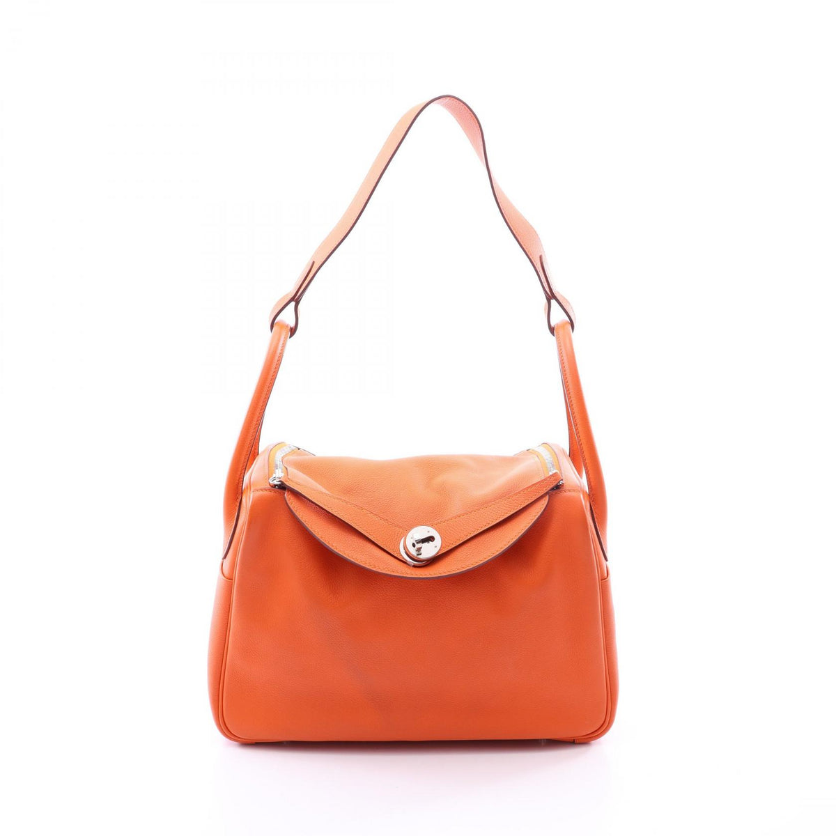 エルメス リンディ30 ショルダーバッグ オレンジ系 エバーカラー バッグ HERMES