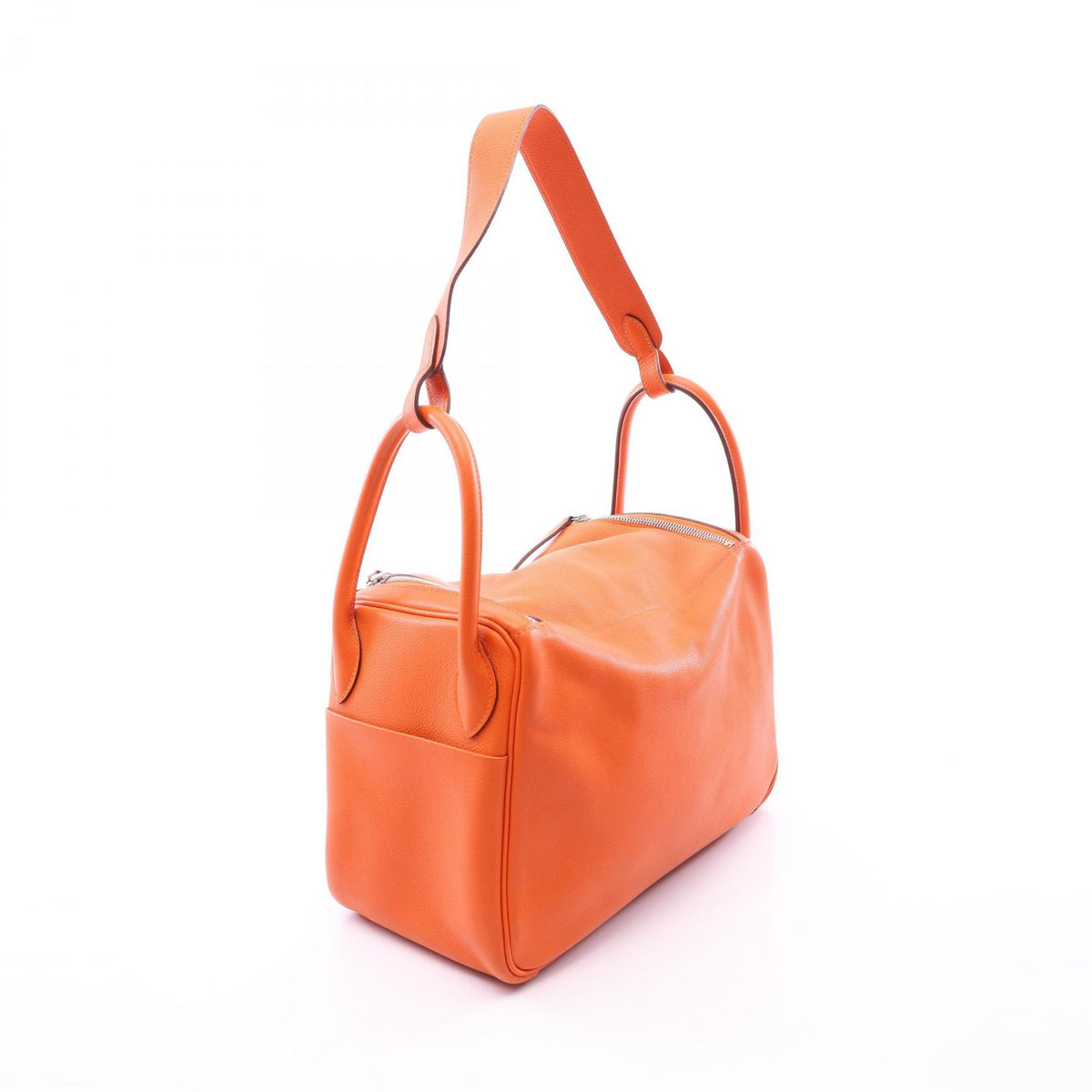 エルメス リンディ30 ショルダーバッグ オレンジ系 エバーカラー バッグ HERMES