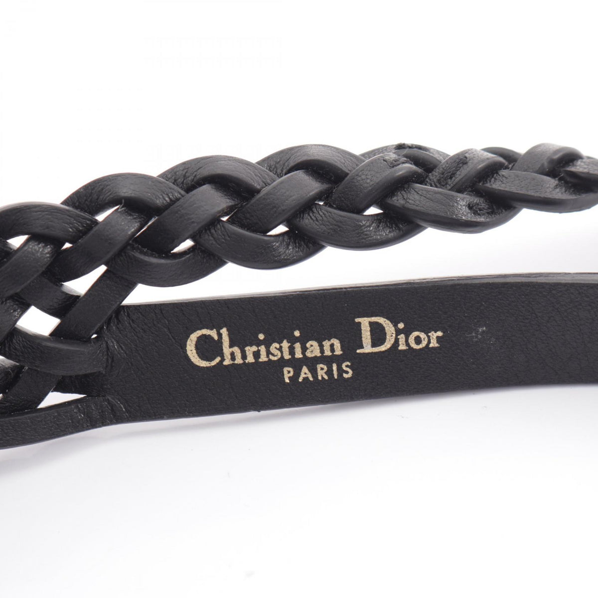 ディオール CDロゴバックル ベルト ブラック系 財布・小物 DIOR