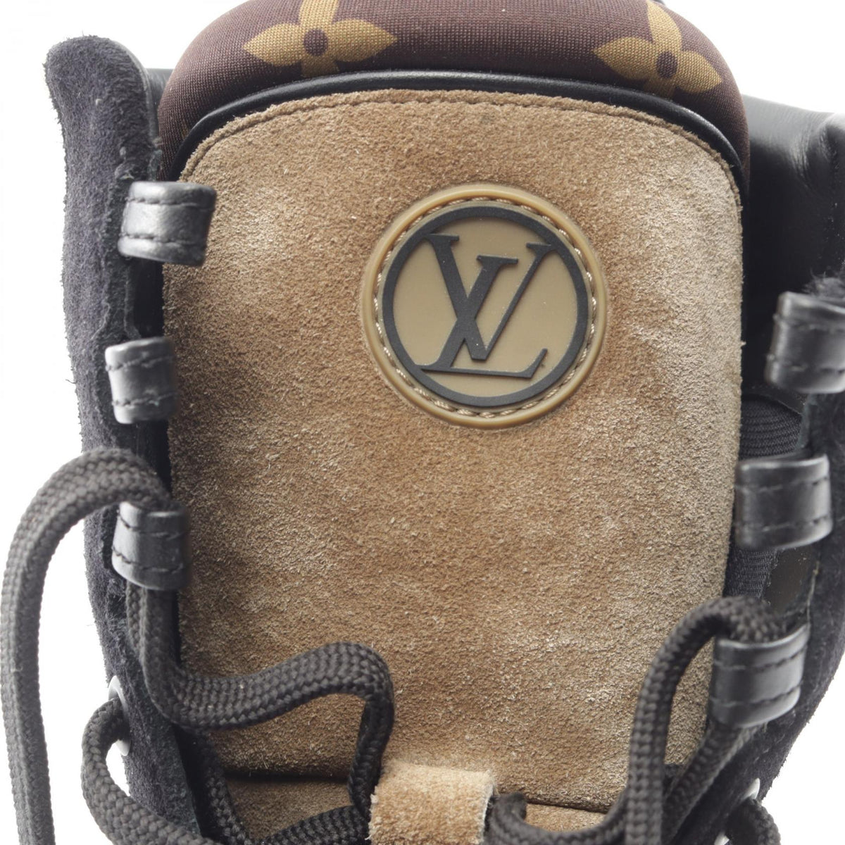 ルイ・ヴィトン LVアークライトライン ブーツ グレー系 ブラック系 シューズ LOUIS VUITTON