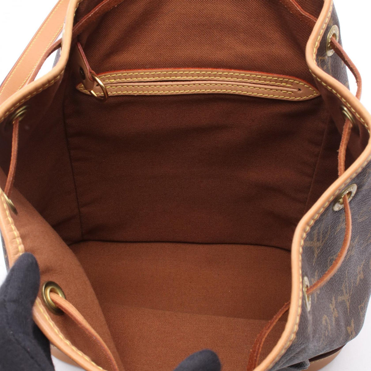 ルイ・ヴィトン モンスリMM リュックサック バックパック ブラウン系 バッグ LOUIS VUITTON