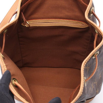 ルイ・ヴィトン モンスリMM リュックサック バックパック ブラウン系 バッグ LOUIS VUITTON
