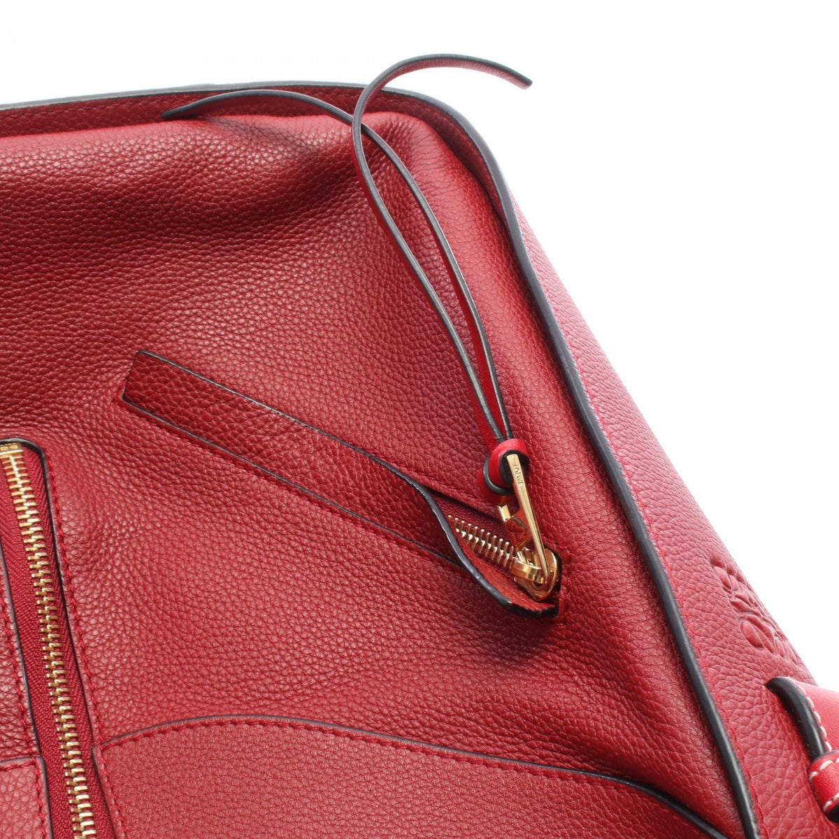 ロエベ ハンモックバッグ スモール 2WAY ハンドバッグ レッド系 バッグ LOEWE