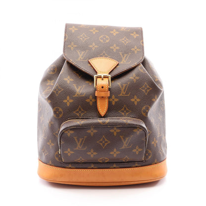 ルイ・ヴィトン モンスリMM モノグラム リュックサック バックパック ブラウン系 バッグ LOUIS VUITTON