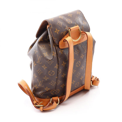 ルイ・ヴィトン モンスリMM モノグラム リュックサック バックパック ブラウン系 バッグ LOUIS VUITTON
