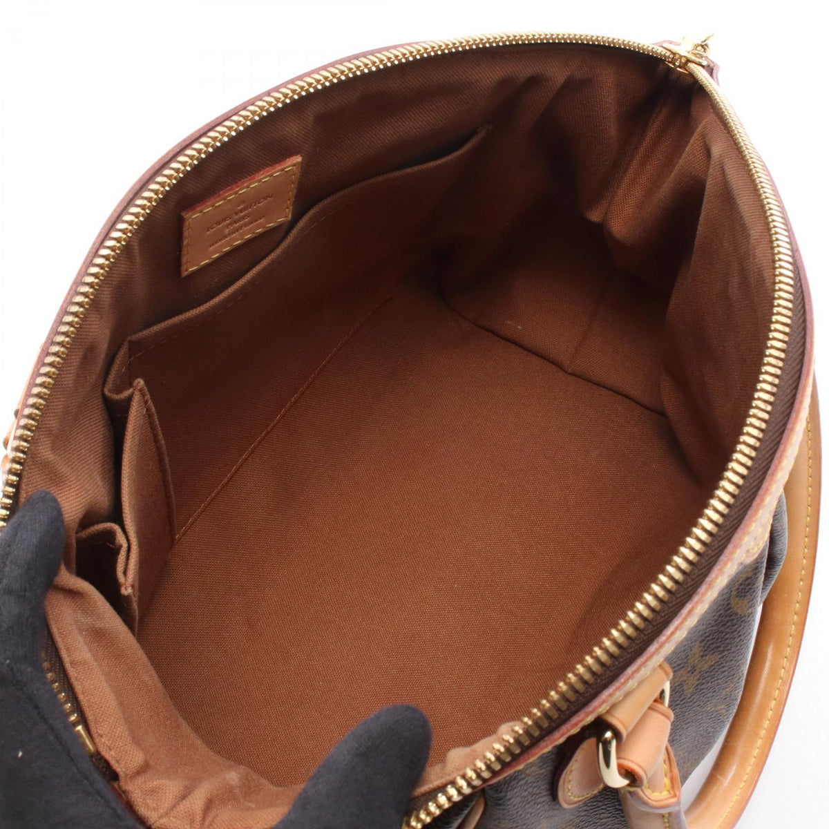 ルイ・ヴィトン ティヴォリPM ハンドバッグ ブラウン系 バッグ LOUIS VUITTON
