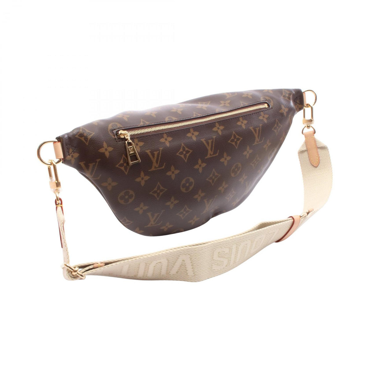 ルイ・ヴィトン ハイライズ モノグラム ウエストバッグ ボディバッグ ブラウン系 バッグ LOUIS VUITTON