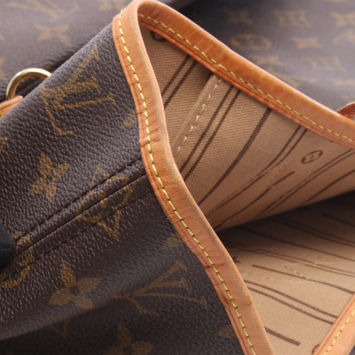 ルイ・ヴィトン ネヴァーフルMM トートバッグ ブラウン系 バッグ LOUIS VUITTON