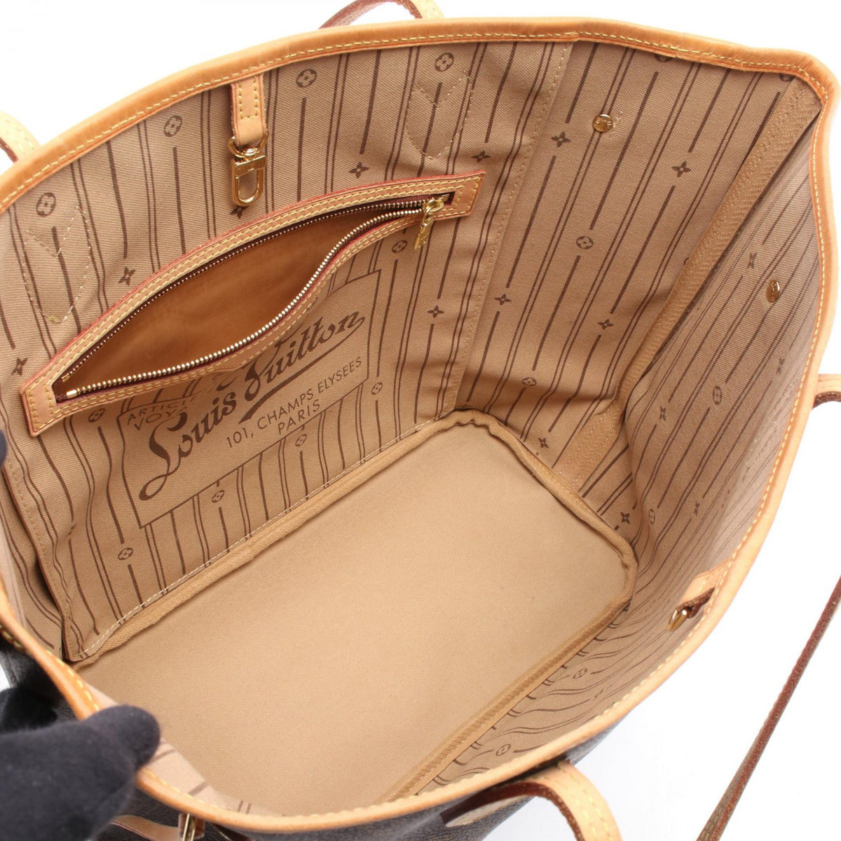 ルイ・ヴィトン ネヴァーフルMM トートバッグ ブラウン系 バッグ LOUIS VUITTON