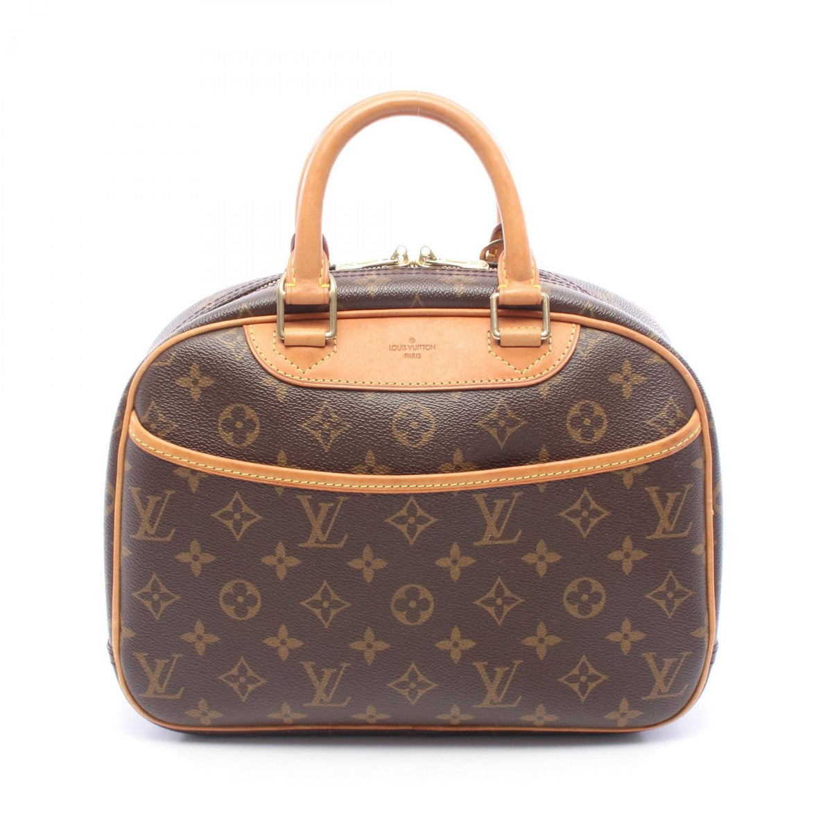 ルイ・ヴィトン トゥルーヴィル モノグラム ハンドバッグ ブラウン系 バッグ LOUIS VUITTON
